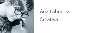 Firma Ana Lahuerta, copy de SAO Branding